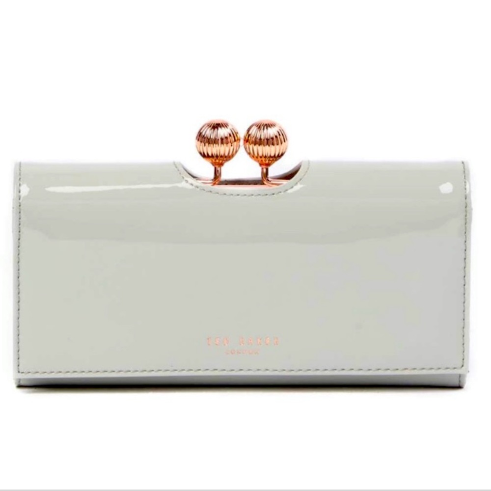 Ted Baker Bobble Matinee Gray Wallet